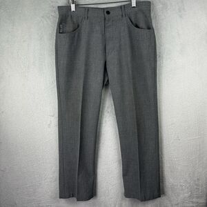 Alberto Mens Tom Comfort Fit Ceramica‎ Pants Gray Size 33x26